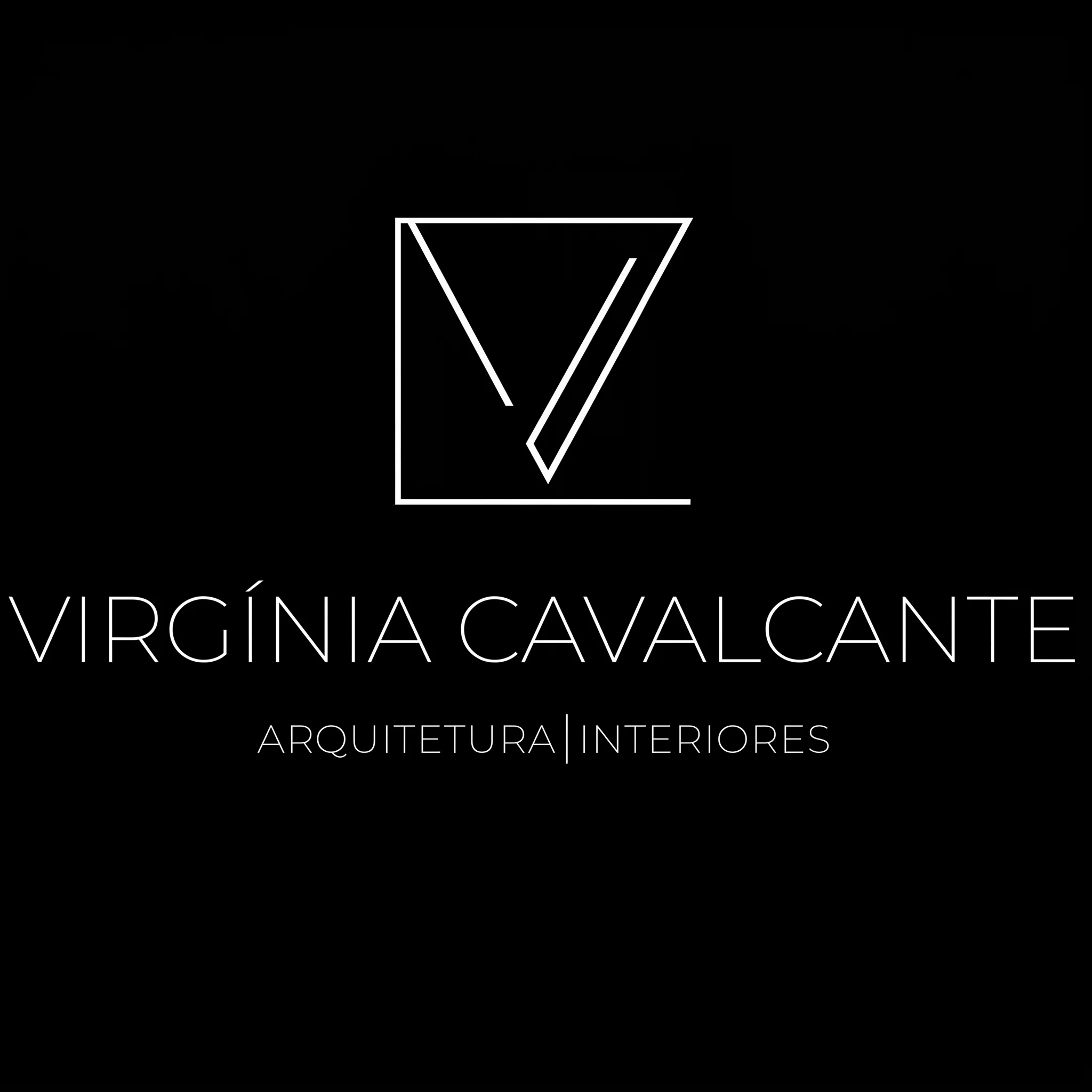 Logomarca oficial Virginia Cavalcante - Arquitetura e Interiores